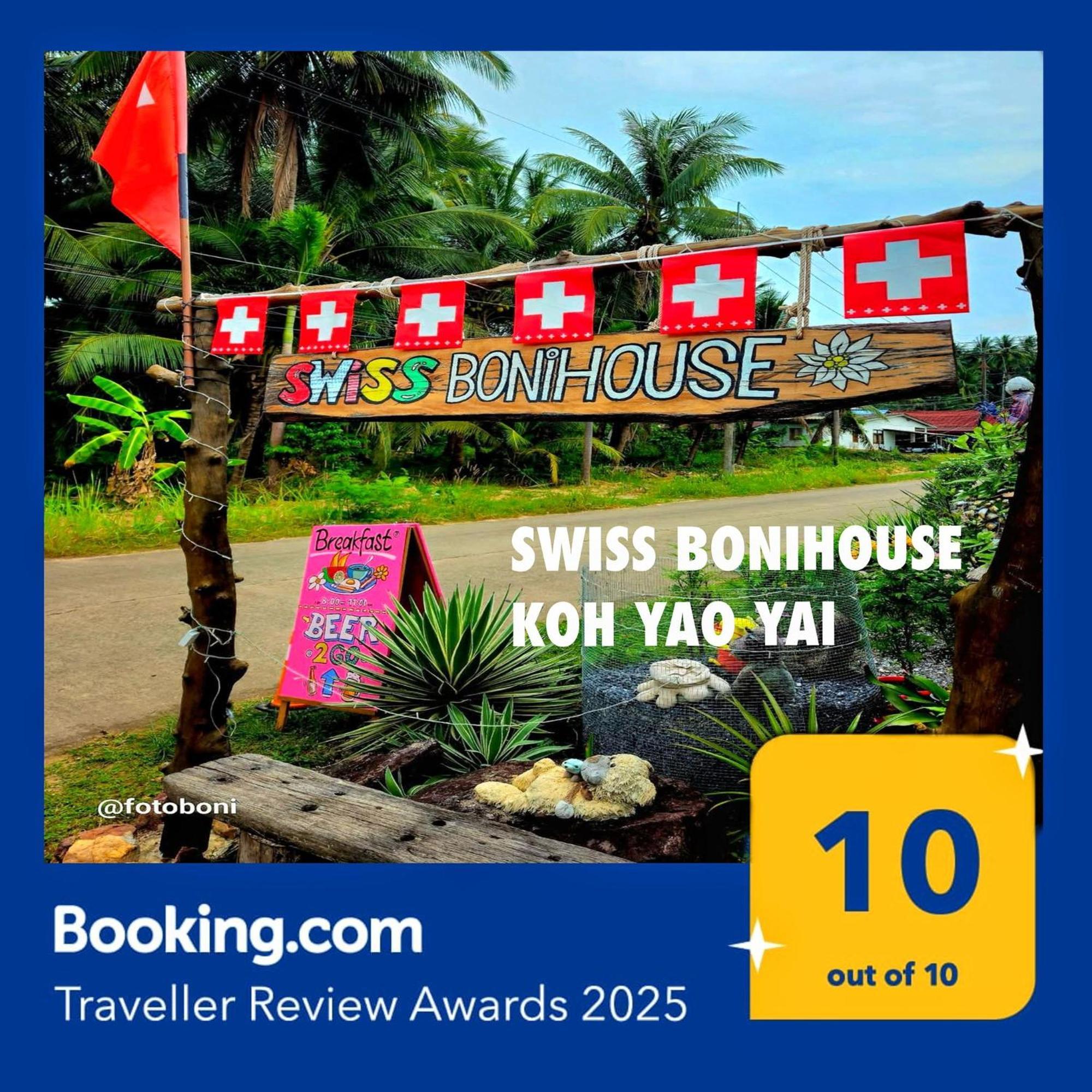 Hotel Swiss Bonihouse Koh Yao Yai Ban Pru Nai Exterior foto